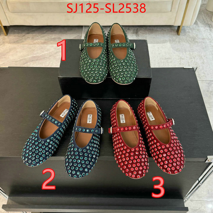 Women Shoes-ALAIA cheap high quality replica ID: SL2538 $: 125USD