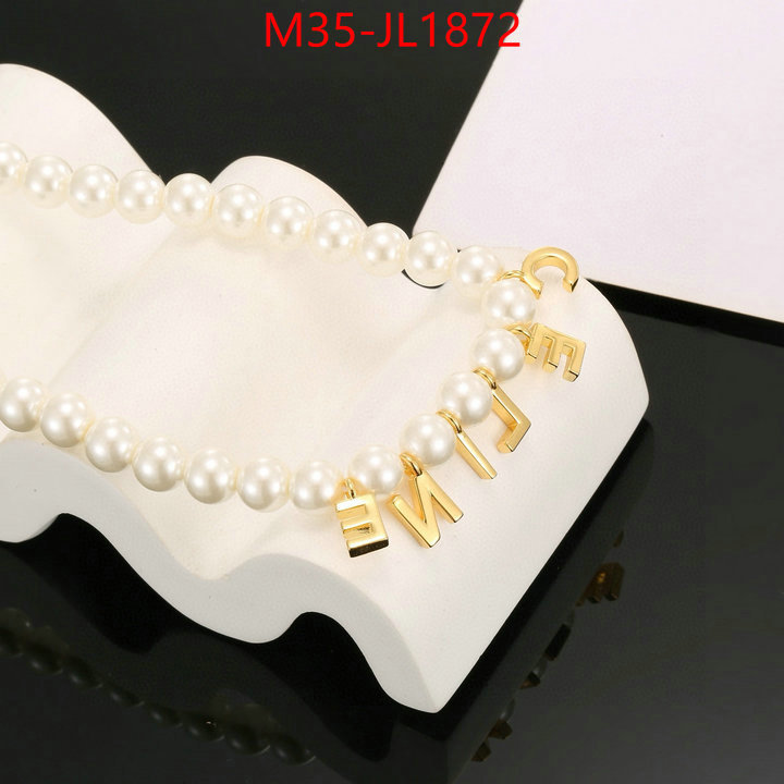 Jewelry-CELINE top quality fake ID: JL1872 $: 35USD