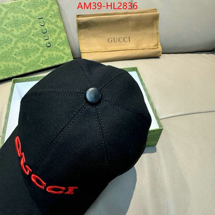 Cap(Hat)-Gucci replica aaaaa designer ID: HL2836 $: 39USD