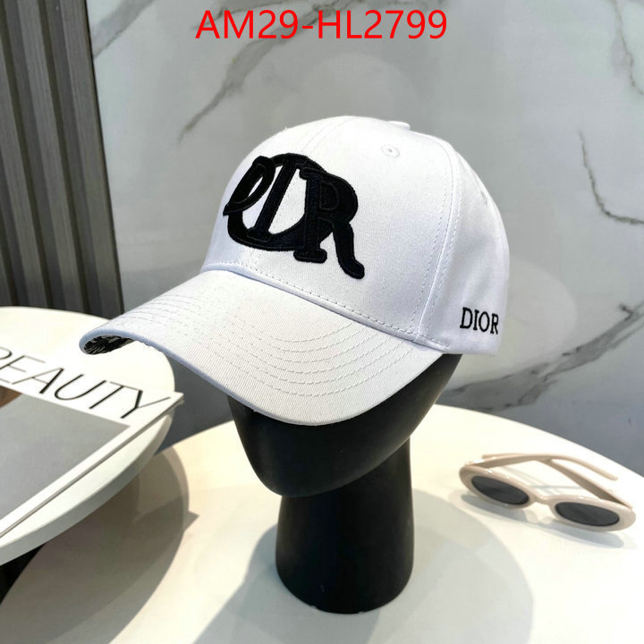Cap (Hat)-Dior aaaaa+ quality replica ID: HL2799 $: 29USD