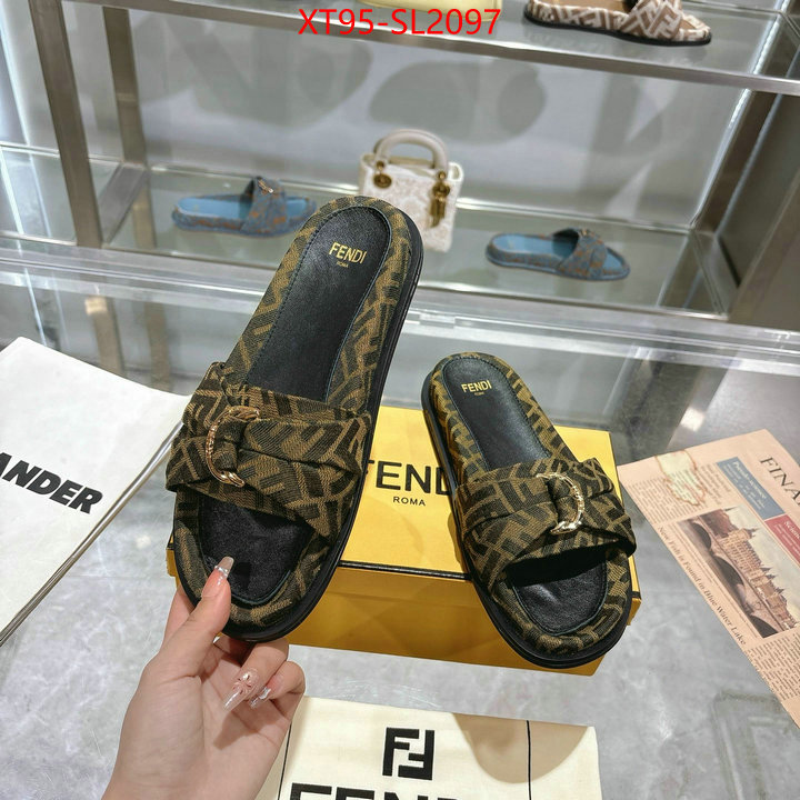 Women Shoes-Fendi designer 1:1 replica ID: SL2097 $: 95USD
