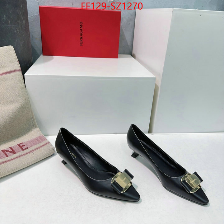 Women Shoes-Ferragamo high quality designer replica ID: SZ1270 $: 129USD