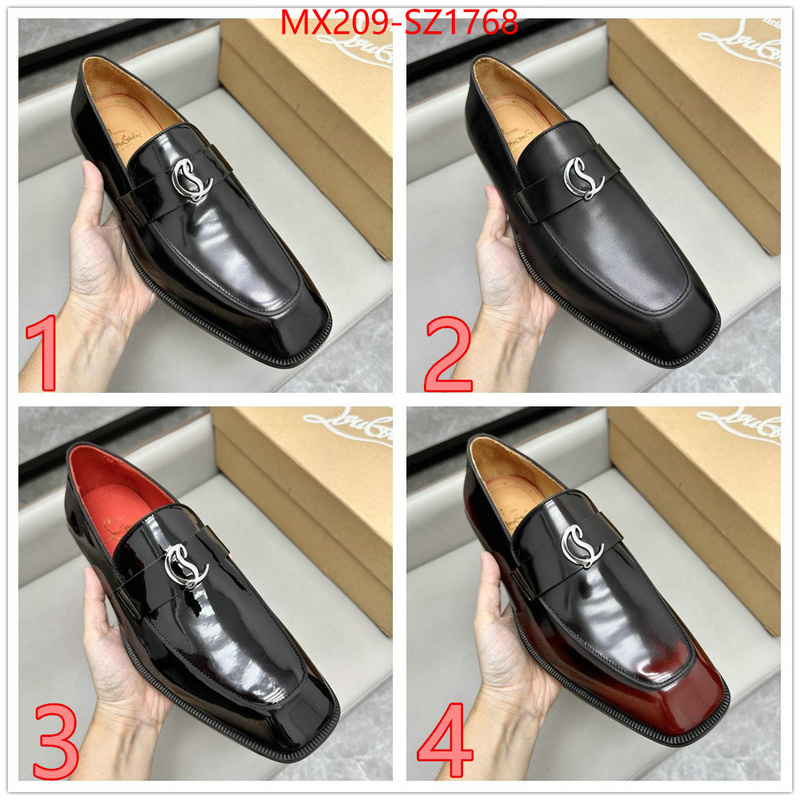Men Shoes-Christian Louboutin luxury fake ID: SZ1768 $: 209USD-shoes yupoo Men Shoes-Christian Louboutin luxury fake ID: SZ1768 $: 209USD