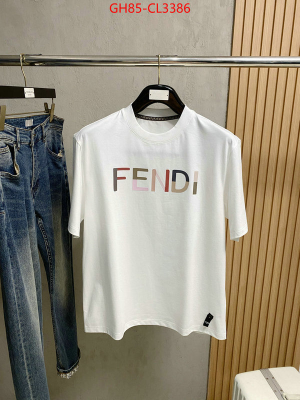 Clothing-Fendi designer wholesale replica ID: CL3386 $: 85USD