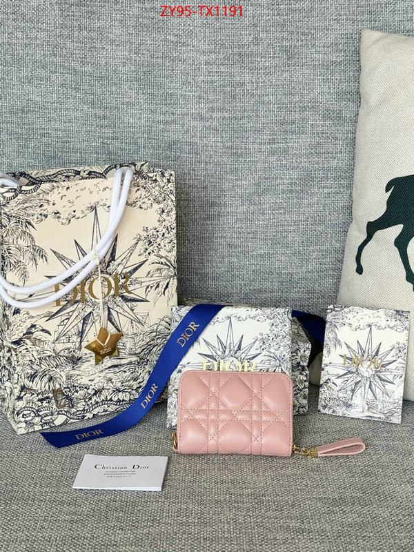 Dior Bags(TOP)-Wallet- top quality designer replica ID: TX1191 $: 95USD,
