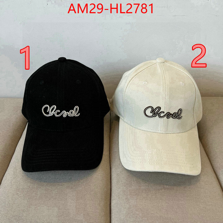 Cap (Hat)-Chanel high quality replica ID: HL2781 $: 29USD