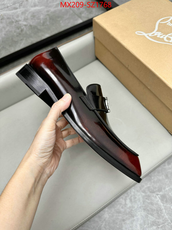 Men Shoes-Christian Louboutin luxury fake ID: SZ1768 $: 209USD-shoes yupoo Men Shoes-Christian Louboutin luxury fake ID: SZ1768 $: 209USD