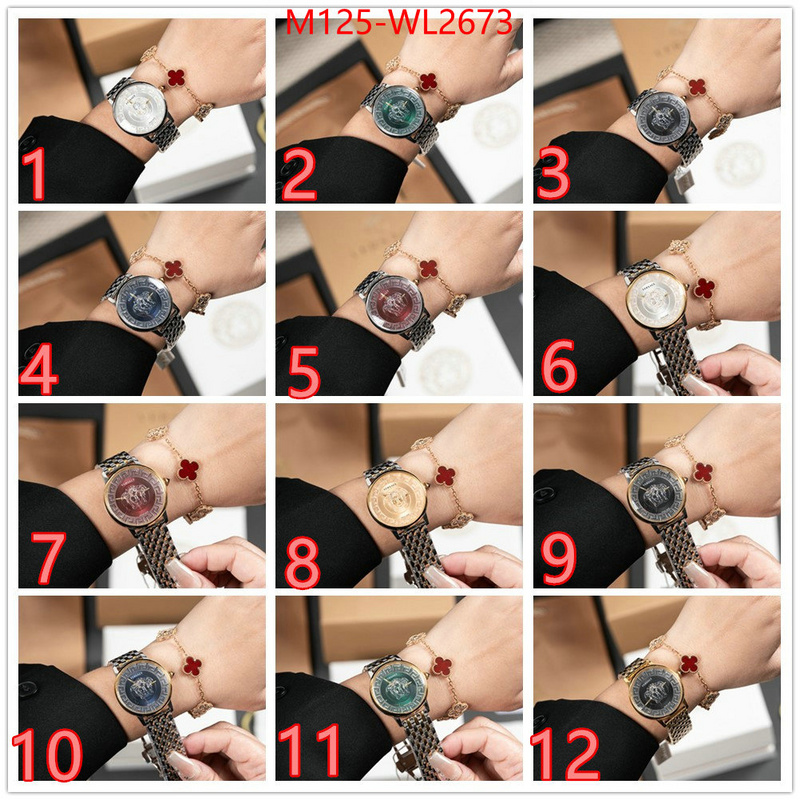 Watch(4A)-Versace outlet sale store ID: WL2673 $: 125USD