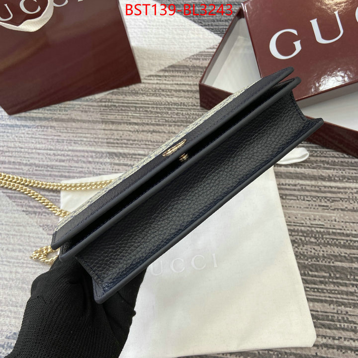 Gucci Bags(TOP)-Crossbody- luxury fake ID: BL3243 $: 139USD,