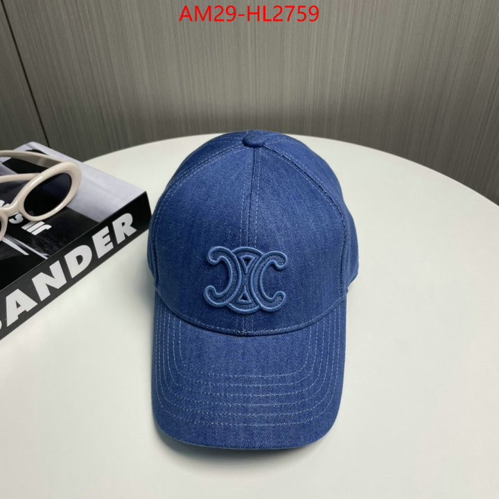 Cap(Hat)-Celine new designer replica ID: HL2759 $: 29USD