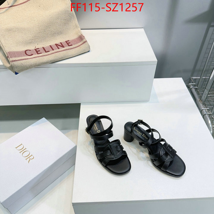 Women Shoes-Dior buy 2024 replica ID: SZ1257 $: 115USD