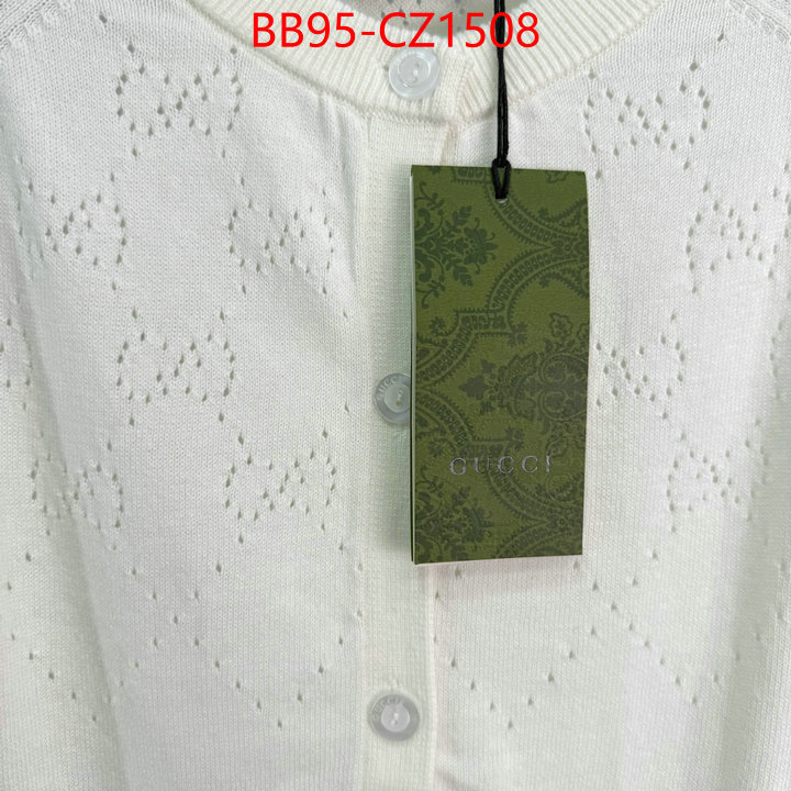 Clothing-Gucci the best designer ID: CZ1508 $: 95USD