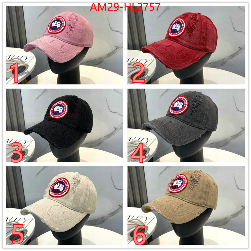 Cap(Hat)-Canada Goose styles & where to buy ID: HL2757 $: 29USD