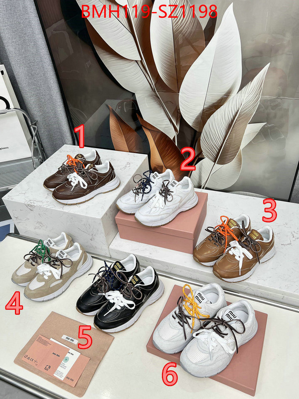 Women Shoes-Miu Miu top quality ID: SZ1198 $: 119USD