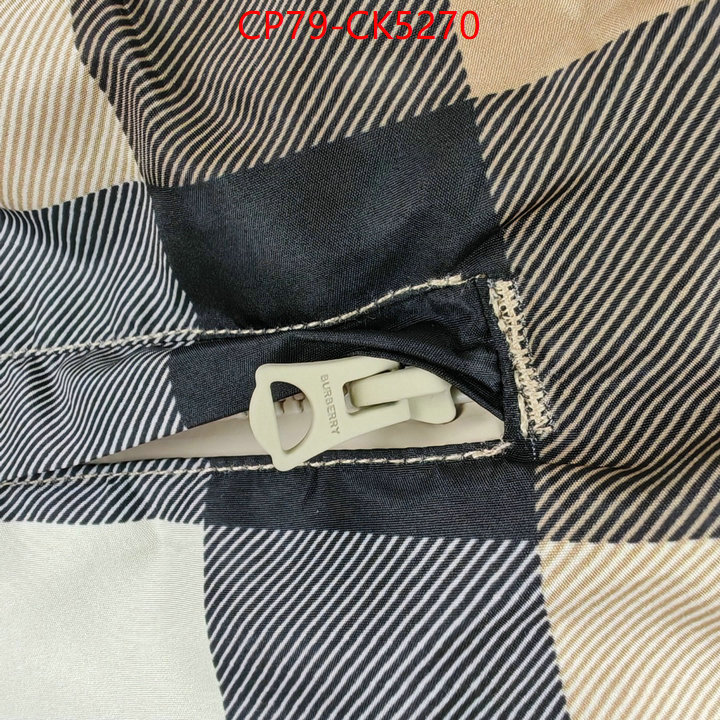 Clothing-Burberry aaaaa+ replica ID: CK5270 $: 79USD