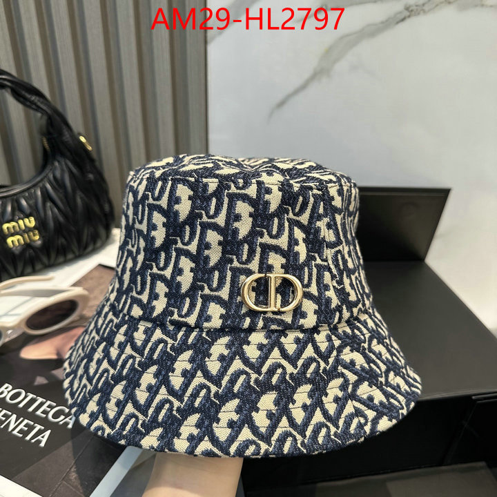 Cap (Hat)-Dior where to buy fakes ID: HL2797 $: 29USD