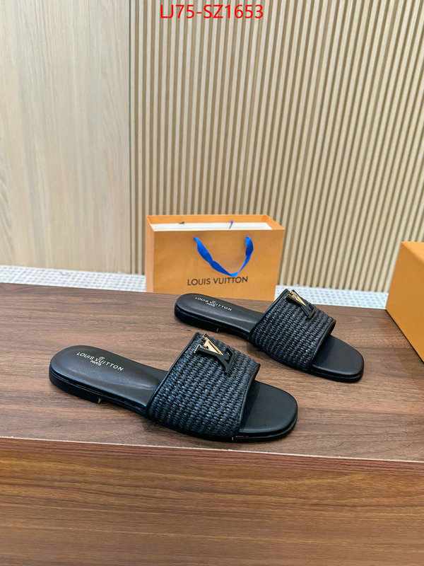 Women Shoes-LV the quality replica ID: SZ1653 $: 75USD