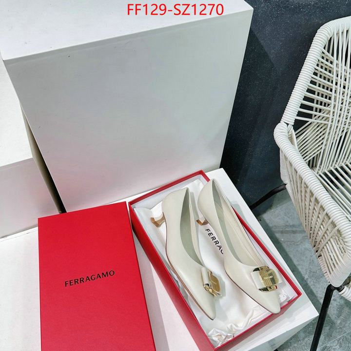 Women Shoes-Ferragamo high quality designer replica ID: SZ1270 $: 129USD