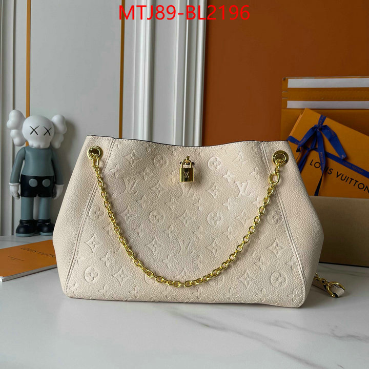 LV Bags(4A)-Handbag Collection- cheap wholesale ID: BL2196