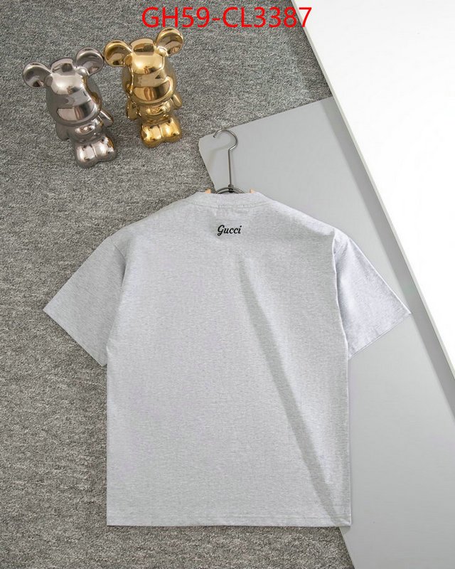 Clothing-Gucci aaaaa+ replica designer ID: CL3387 $: 59USD