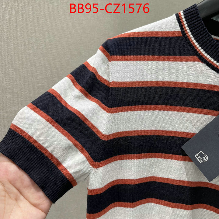 Clothing-Prada copy ID: CZ1576 $: 95USD
