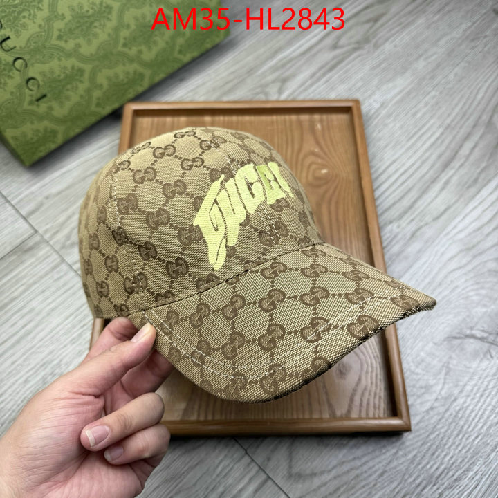 Cap(Hat)-Gucci wholesale sale ID: HL2843 $: 35USD