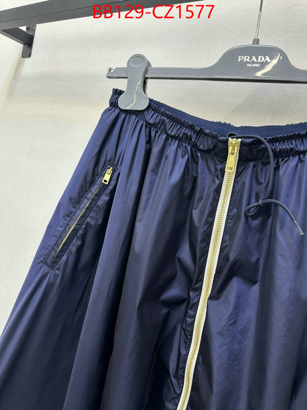 Clothing-Prada designer wholesale replica ID: CZ1577 $: 129USD