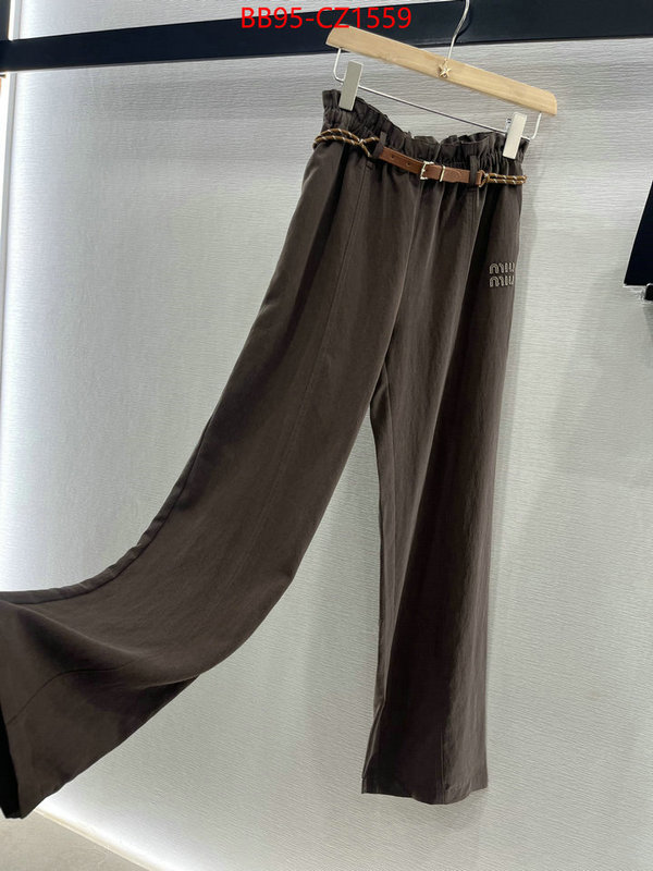 Clothing-MIU MIU store ID: CZ1559 $: 95USD