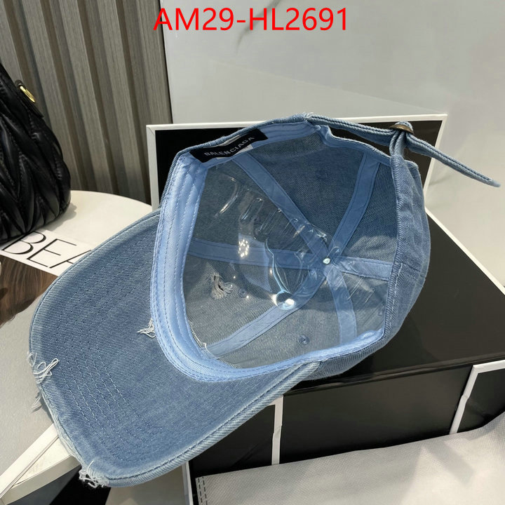 Cap(Hat)-Balenciaga styles & where to buy ID: HL2691 $: 29USD