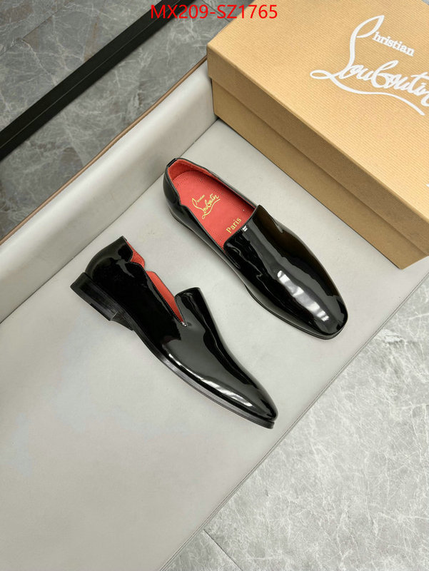 Men Shoes-Christian Louboutin what ID: SZ1765 $: 209USD-shoes yupoo Men Shoes-Christian Louboutin what ID: SZ1765 $: 209USD