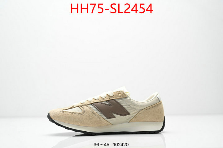 Men Shoes-New Balance what 1:1 replica ID: SL2454 $: 75USD