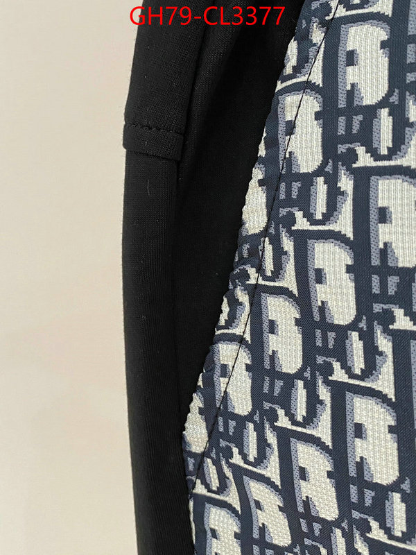 Clothing-Dior fashion replica ID: CL3377 $: 79USD