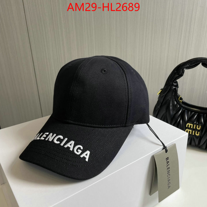 Cap(Hat)-Balenciaga replica best ID: HL2689 $: 29USD