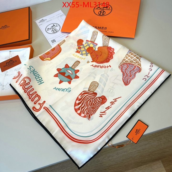 Scarf-Hermes mirror copy luxury ID: ML3148 $: 55USD