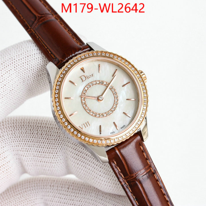 Watch(4A)-Dior what's the best to buy replica ID: WL2642 $: 179USD