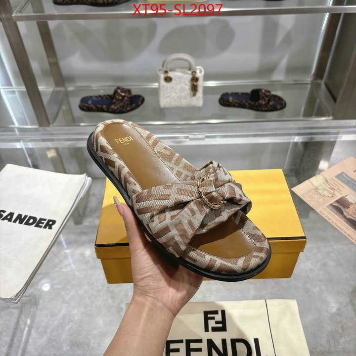 Women Shoes-Fendi designer 1:1 replica ID: SL2097 $: 95USD