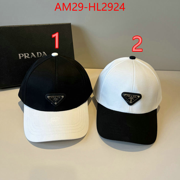 Cap (Hat)-Prada hot sale ID: HL2924 $: 29USD