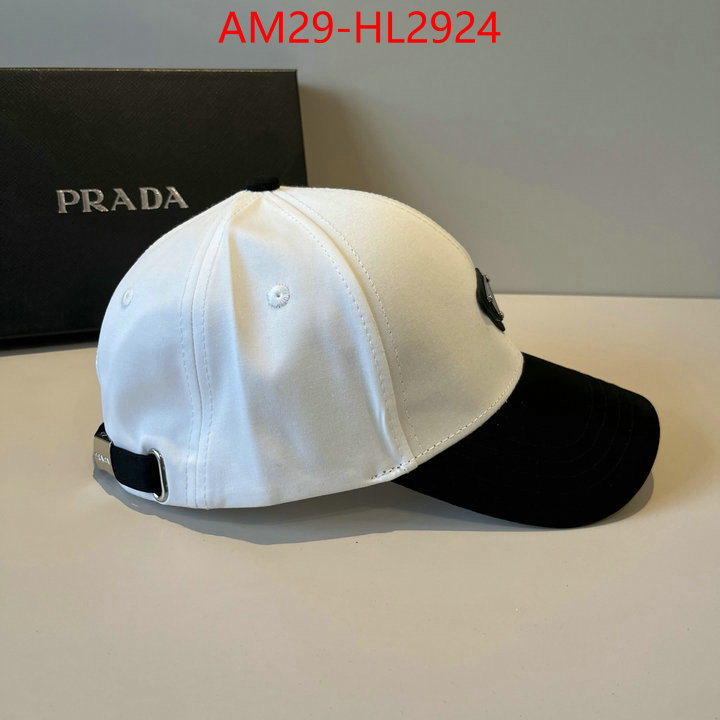 Cap (Hat)-Prada hot sale ID: HL2924 $: 29USD