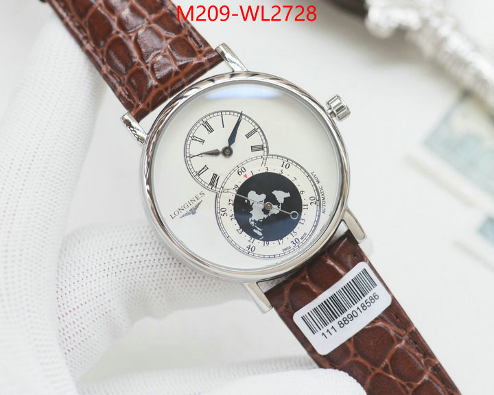 Watch(TOP)-Longines 1:1 ID: WL2728 $: 209USD-shoes yupoo Watch(TOP)-Longines 1:1 ID: WL2728 $: 209USD
