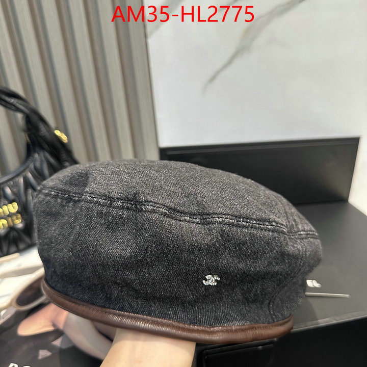 Cap (Hat)-Chanel for sale cheap now ID: HL2775 $: 35USD