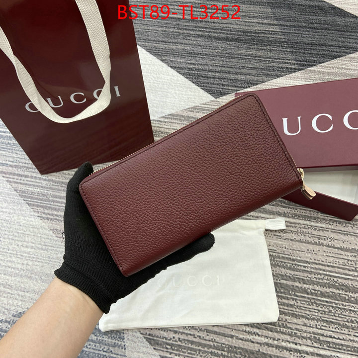 Gucci Bags(TOP)-Wallet- where could you find a great quality designer ID: TL3252 $: 89USD,