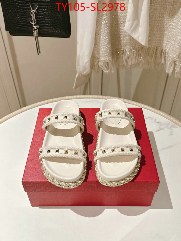 Women Shoes-Valentino top perfect fake ID: SL2978 $: 105USD