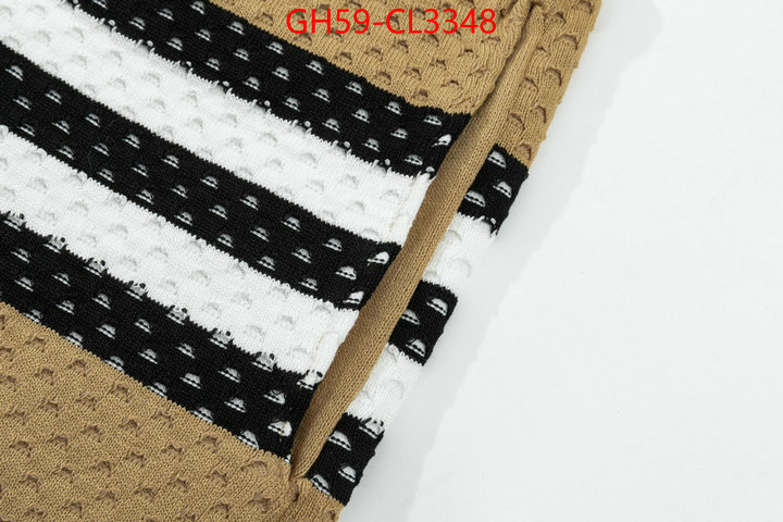 Clothing-Burberry the top ultimate knockoff ID: CL3348 $: 59USD