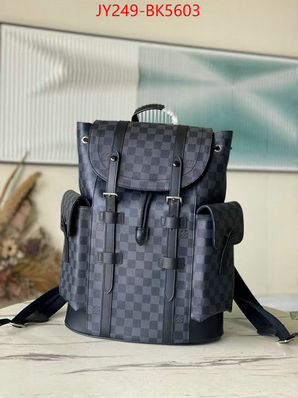 LV Bags(TOP)-Backpack- unsurpassed quality ID: BK5603 $: 249USD,