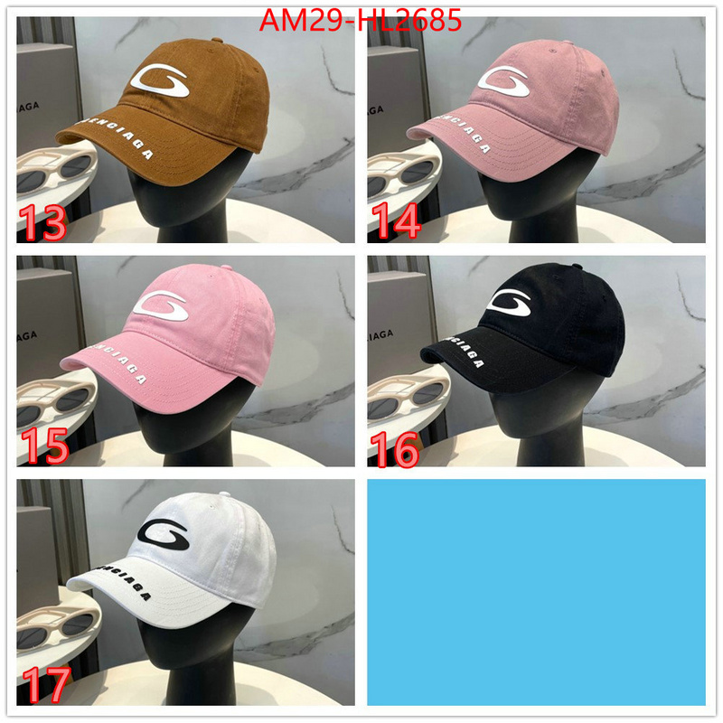 Cap(Hat)-Balenciaga buy cheap ID: HL2685 $: 29USD