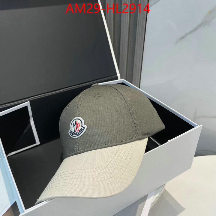 Cap(Hat)-Moncler wholesale china ID: HL2914 $: 29USD