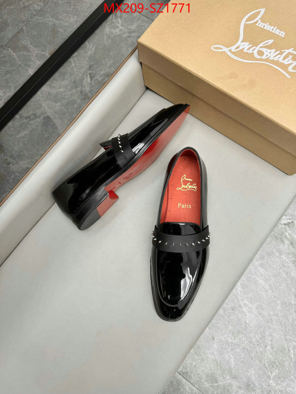 Men Shoes-Christian Louboutin best fake ID: SZ1771 $: 209USD-shoes yupoo Men Shoes-Christian Louboutin best fake ID: SZ1771 $: 209USD