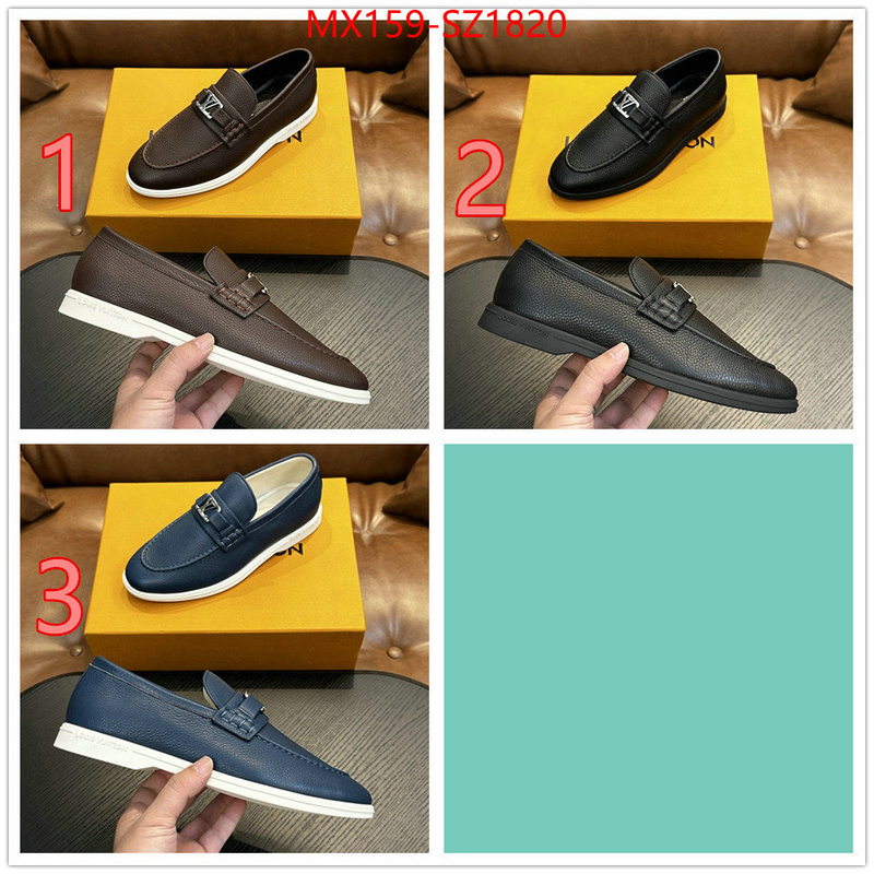 Men Shoes-LV luxury fake ID: SZ1820 $: 159USD
