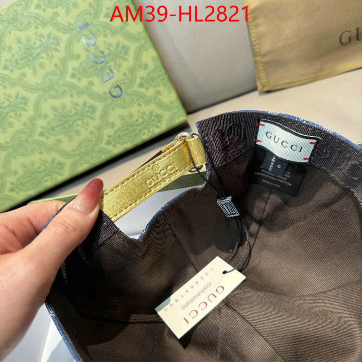 Cap(Hat)-Gucci high quality designer ID: HL2821 $: 39USD