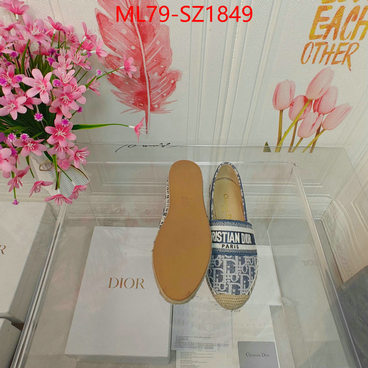 Women Shoes-Dior for sale online ID: SZ1849 $: 79USD